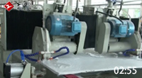 Stone polishing line