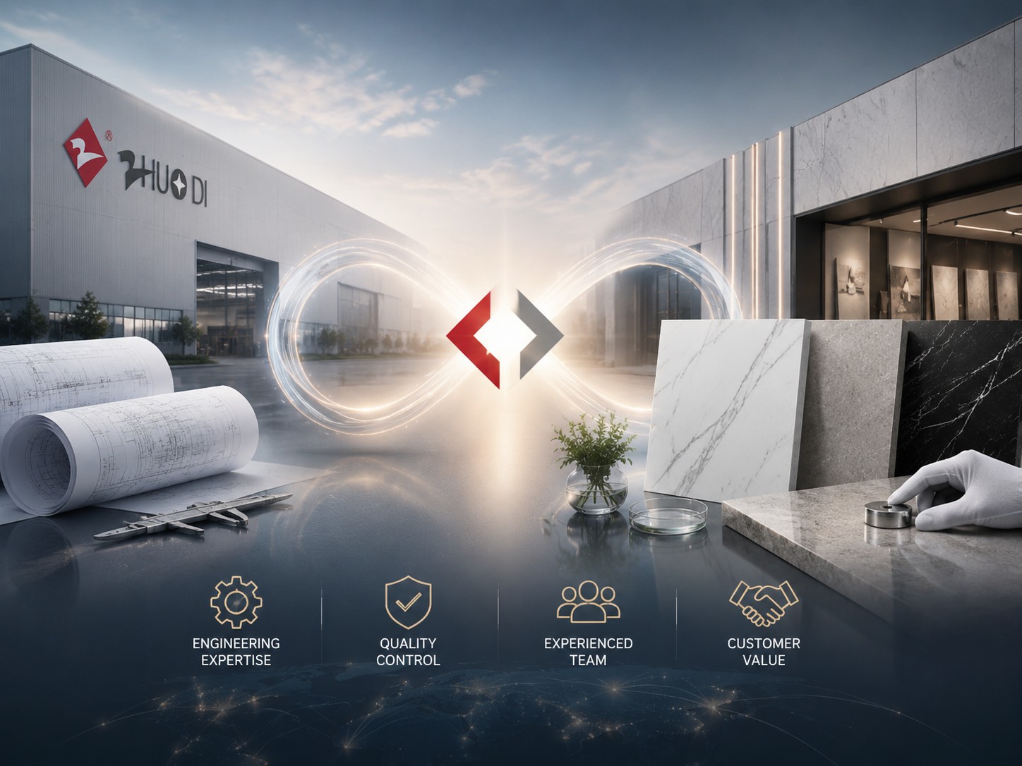 6 Standards for Smooth Quartz Factory Delivery